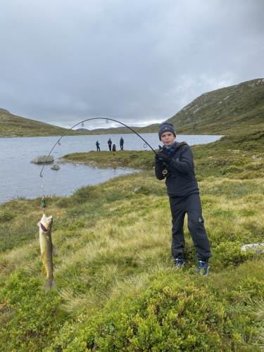 Fiskelykke på lånt stang